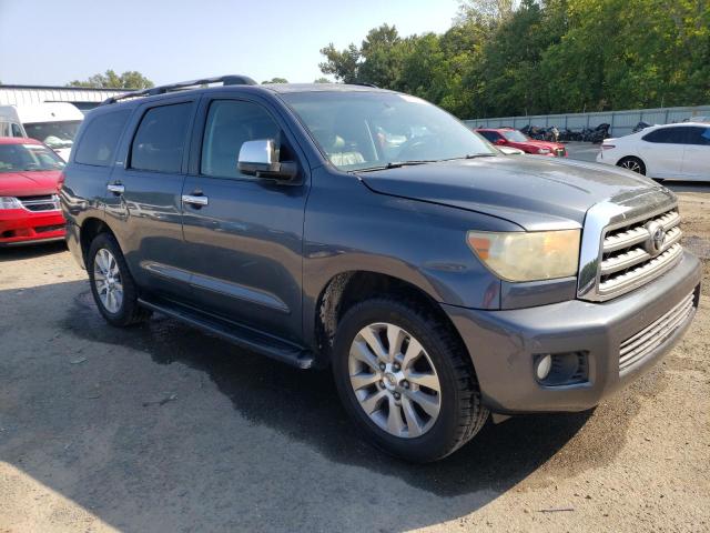 5TDZY68A28S000574 - 2008 TOYOTA SEQUOIA LIMITED GRAY photo 4