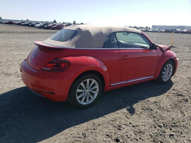 3VW5DAAT2KM510047 - 2019 VOLKSWAGEN BEETLE S RED photo 3