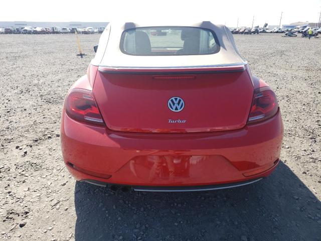 3VW5DAAT2KM510047 - 2019 VOLKSWAGEN BEETLE S RED photo 6