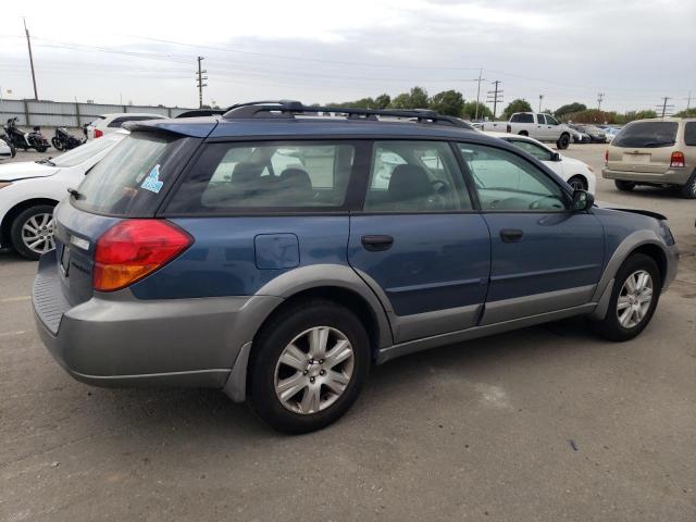 4S4BP61C157392934 - 2005 SUBARU LEGACY OUTBACK 2.5I BLUE photo 3