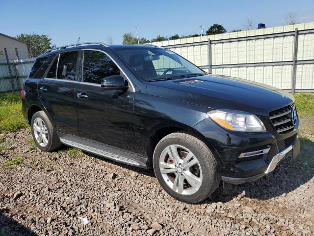 4JGDA5HB7FA463754 - 2015 MERCEDES-BENZ ML 350 4MATIC BLACK photo 4