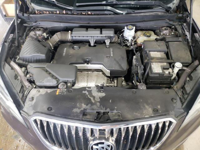 LRBFXCSA0HD043687 - 2017 BUICK ENVISION PREFERRED CHARCOAL photo 12