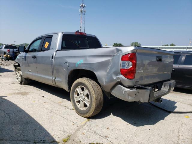 5TFUY5F18MX007041 - 2021 TOYOTA TUNDRA DOUBLE CAB SR/SR5 SILVER photo 2