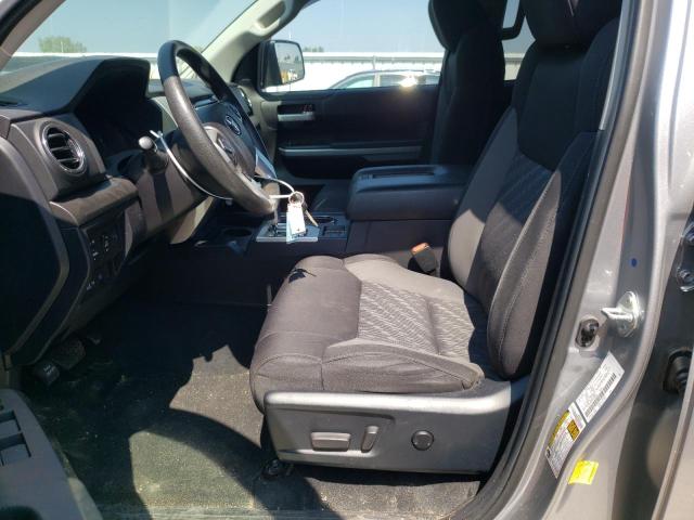 5TFUY5F18MX007041 - 2021 TOYOTA TUNDRA DOUBLE CAB SR/SR5 SILVER photo 7