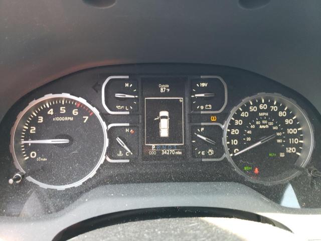 5TFUY5F18MX007041 - 2021 TOYOTA TUNDRA DOUBLE CAB SR/SR5 SILVER photo 9