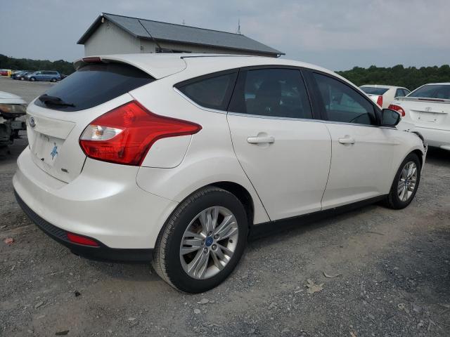 1FAHP3M25CL117478 - 2012 FORD FOCUS SEL WHITE photo 3