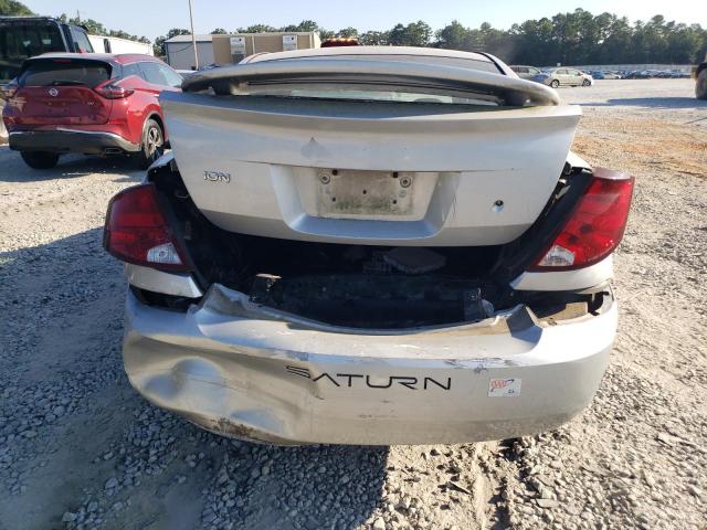 1G8AL52F63Z195008 - 2003 SATURN ION LEVEL 3 SILVER photo 6