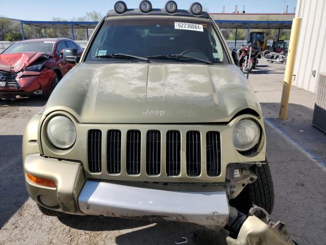 1J4GL38KX2W332177 - 2002 JEEP LIBERTY RENEGADE 绿色 照片 5