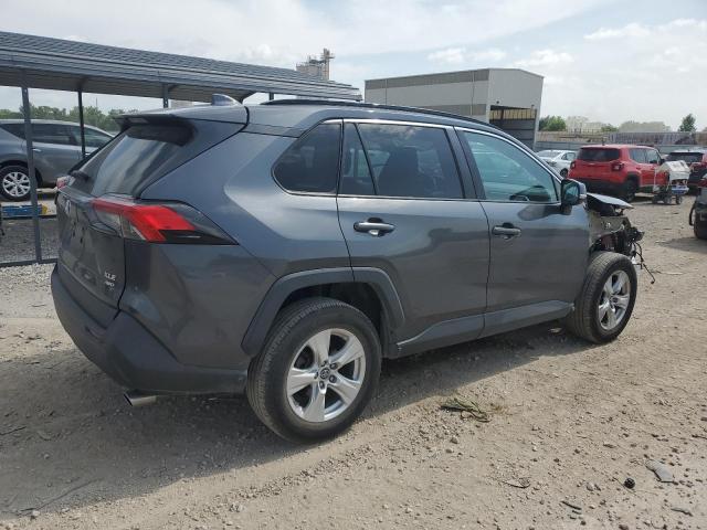 2T3P1RFV7KC018546 - 2019 TOYOTA RAV4 XLE GRAY photo 3