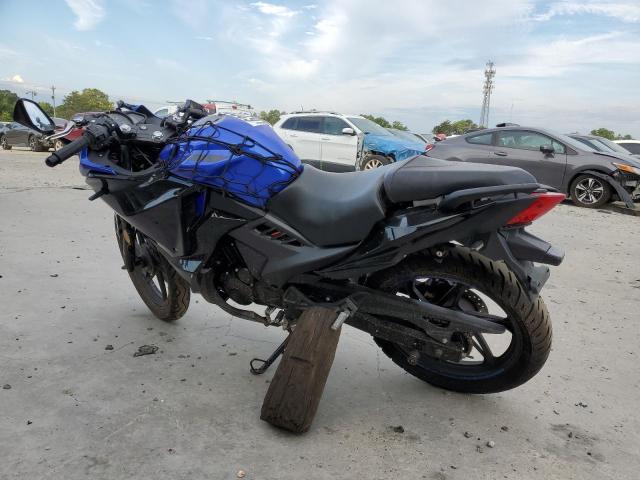 LXAPRVP78NX000246 - 2022 QIPA MOTORCYCLE BLUE photo 3