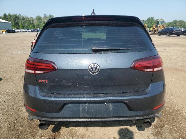 3VW6T7AU2KM017178 - 2019 VOLKSWAGEN GTI S رمادي صورة 6