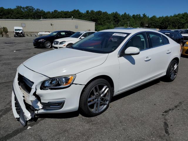 YV126MFK8F2336560 - 2015 VOLVO S60 PREMIER WHITE photo 1