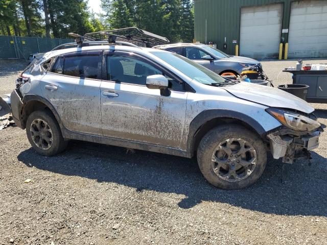 JF2GTAEC6N8250139 - 2022 SUBARU CROSSTREK PREMIUM ვერცხლისფერი ფოტო 4