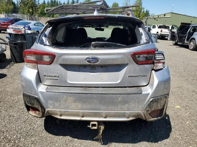 JF2GTAEC6N8250139 - 2022 SUBARU CROSSTREK PREMIUM ვერცხლისფერი ფოტო 6