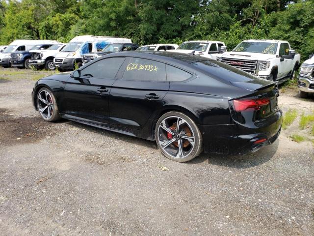 WUAAWCF5XNA900917 - 2022 AUDI RS5 BLACK photo 2