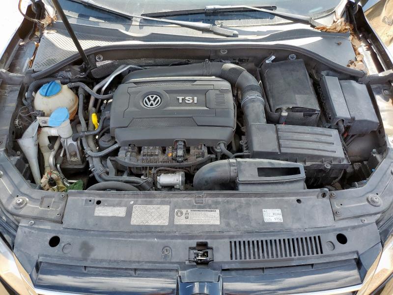 1VWBS7A36EC066107 - 2014 VOLKSWAGEN PASSAT SE BLACK photo 11