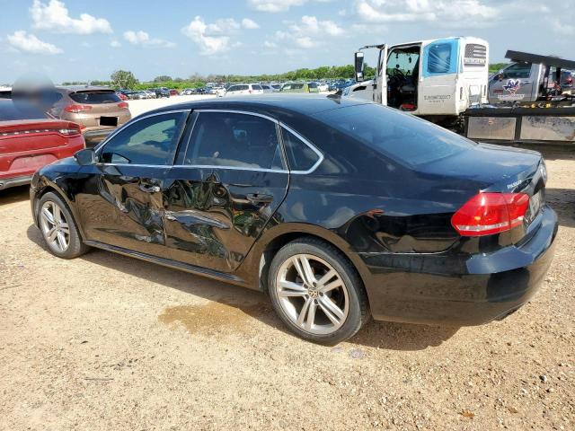 1VWBS7A36EC066107 - 2014 VOLKSWAGEN PASSAT SE BLACK photo 2