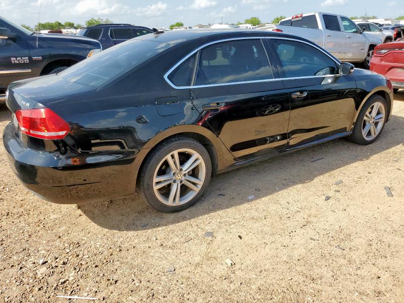 1VWBS7A36EC066107 - 2014 VOLKSWAGEN PASSAT SE BLACK photo 3
