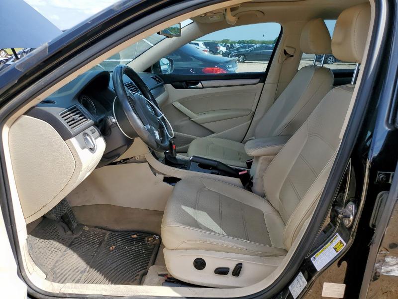 1VWBS7A36EC066107 - 2014 VOLKSWAGEN PASSAT SE BLACK photo 7