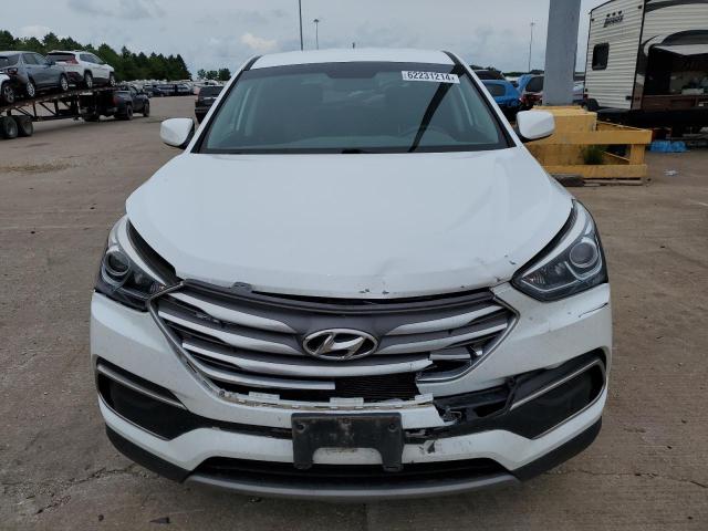 5NMZTDLB2JH081023 - 2018 HYUNDAI SANTA FE S WHITE photo 5