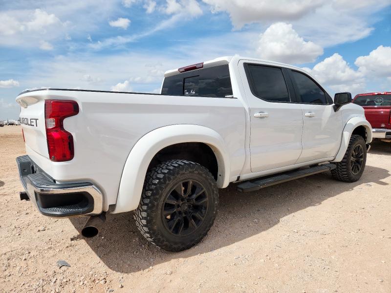 3GCPWCED1KG243390 - 2019 CHEVROLET SILVERADO C1500 LT WHITE photo 3