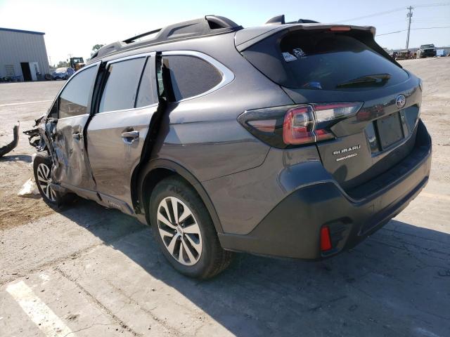 4S4BTAFC7N3129586 - 2022 SUBARU OUTBACK PREMIUM GRAY photo 2