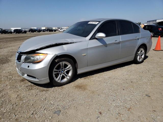 WBAVC93598K040275 - 2008 BMW 328 XI SILVER photo 1