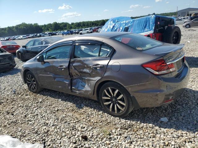 19XFB2F92EE058308 - 2014 HONDA CIVIC EXL GRAY photo 2