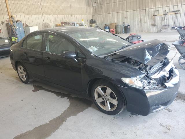 2HGFA15689H339982 - 2009 HONDA CIVIC LX-S Siyah fotoğraf 4