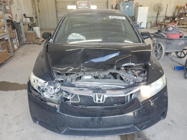 2HGFA15689H339982 - 2009 HONDA CIVIC LX-S Siyah fotoğraf 5