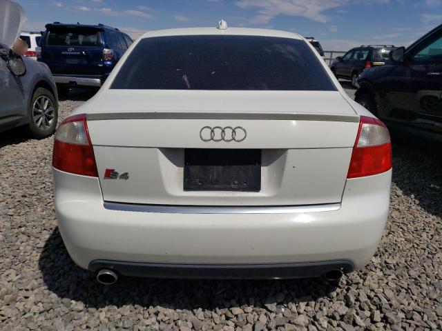 WAUPL58EX4A216907 - 2004 AUDI S4 WHITE photo 6