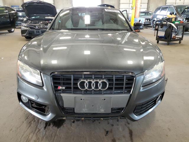 WAUVVAFR1CA020207 - 2012 AUDI S5 PRESTIGE GRAY photo 5