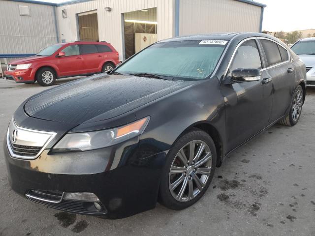 19UUA8F36EA005818 - 2014 ACURA TL SE BLACK photo 2