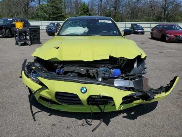 WBS43AY08RFS09444 - 2024 BMW M3 COMPETITION GREEN photo 5