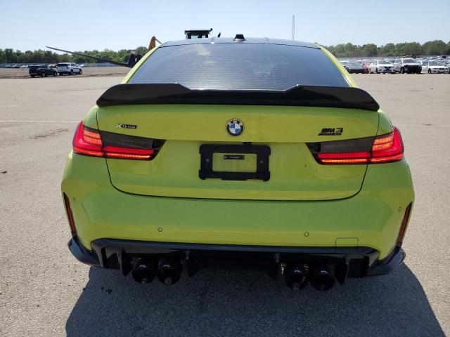 WBS43AY08RFS09444 - 2024 BMW M3 COMPETITION GREEN photo 6