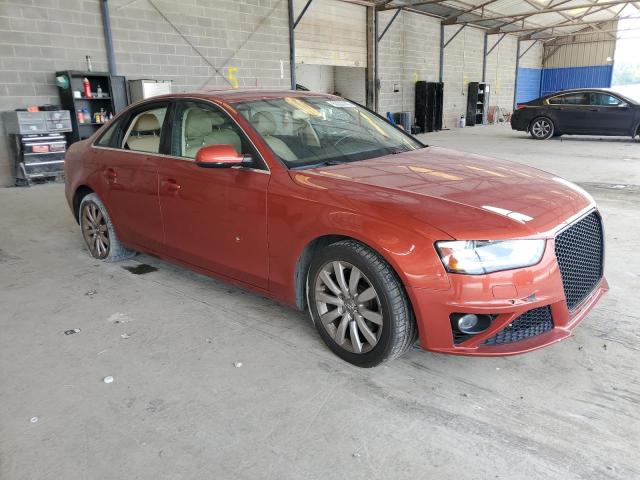 WAUAFAFL1DA094607 - 2013 AUDI A4 PREMIUM RED photo 4