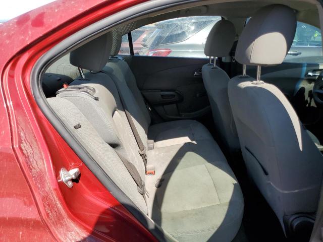 1G1JA5SH7E4130190 - 2014 CHEVROLET SONIC LS 红色 照片 10