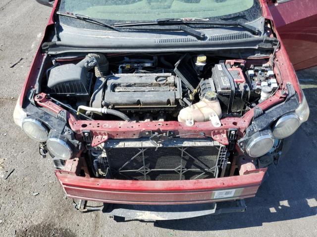 1G1JA5SH7E4130190 - 2014 CHEVROLET SONIC LS 红色 照片 11