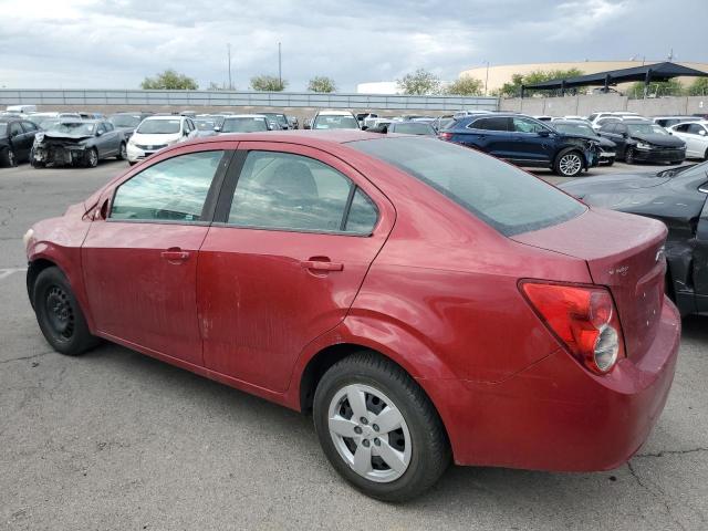 1G1JA5SH7E4130190 - 2014 CHEVROLET SONIC LS 红色 照片 2