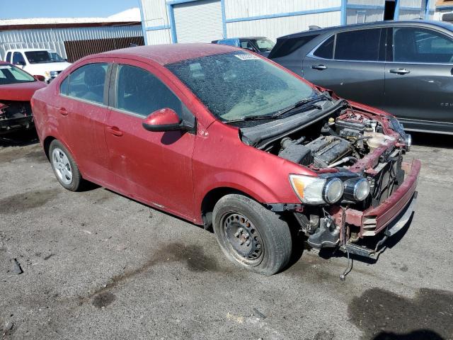 1G1JA5SH7E4130190 - 2014 CHEVROLET SONIC LS 红色 照片 4