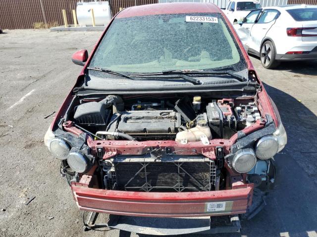 1G1JA5SH7E4130190 - 2014 CHEVROLET SONIC LS 红色 照片 5