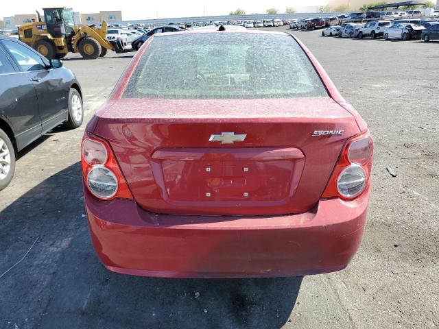 1G1JA5SH7E4130190 - 2014 CHEVROLET SONIC LS 红色 照片 6
