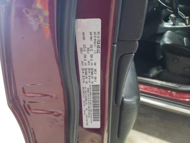 1C4RJFJT1HC782822 - 2017 JEEP GRAND CHER SUMMIT წითელი ფოტო 13