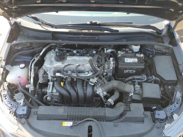 5YFEPMAE2MP219282 - 2021 TOYOTA COROLLA LE BLUE photo 11