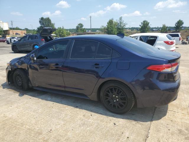 5YFEPMAE2MP219282 - 2021 TOYOTA COROLLA LE BLUE photo 2