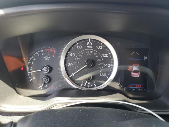 5YFEPMAE2MP219282 - 2021 TOYOTA COROLLA LE BLUE photo 9