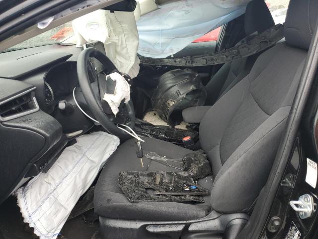 5YFEPMAE8MP257809 - 2021 TOYOTA COROLLA LE შავი ფოტო 7