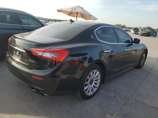 ZAM57XSA3E1093819 - 2014 MASERATI GHIBLI BLACK photo 3