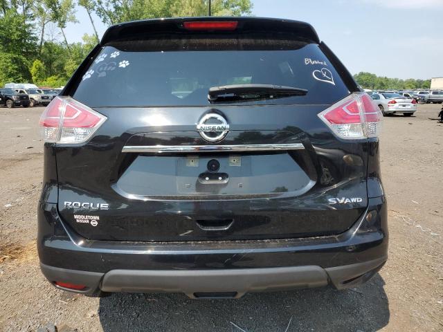 KNMAT2MV4GP619134 - 2016 NISSAN ROGUE S BLACK photo 6