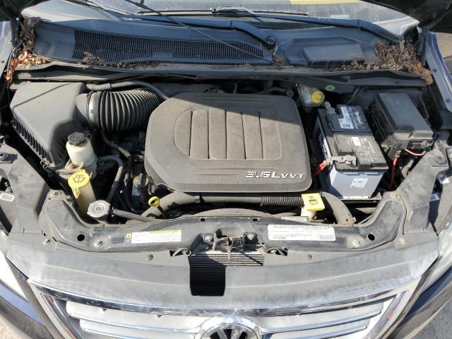 2V4RW3DG0BR625740 - 2011 VOLKSWAGEN ROUTAN SE BLACK photo 12